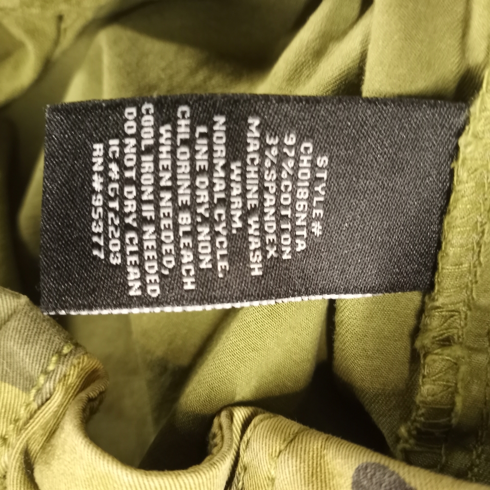 Sanctuary Standard Surplus Camo Utility Shorts Size 29 Green Military - Picture 11 of 16